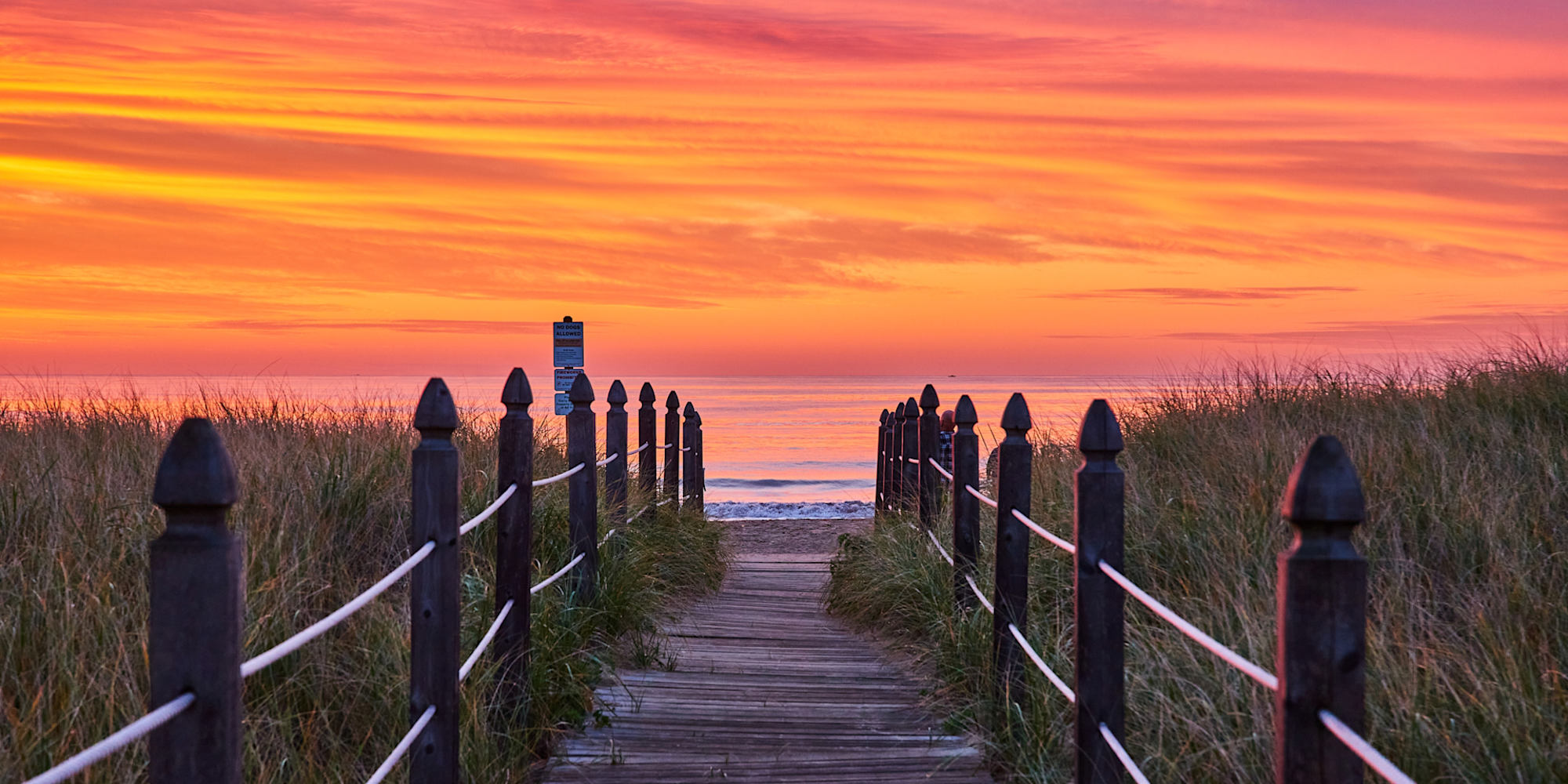 Florida sunset at the beach